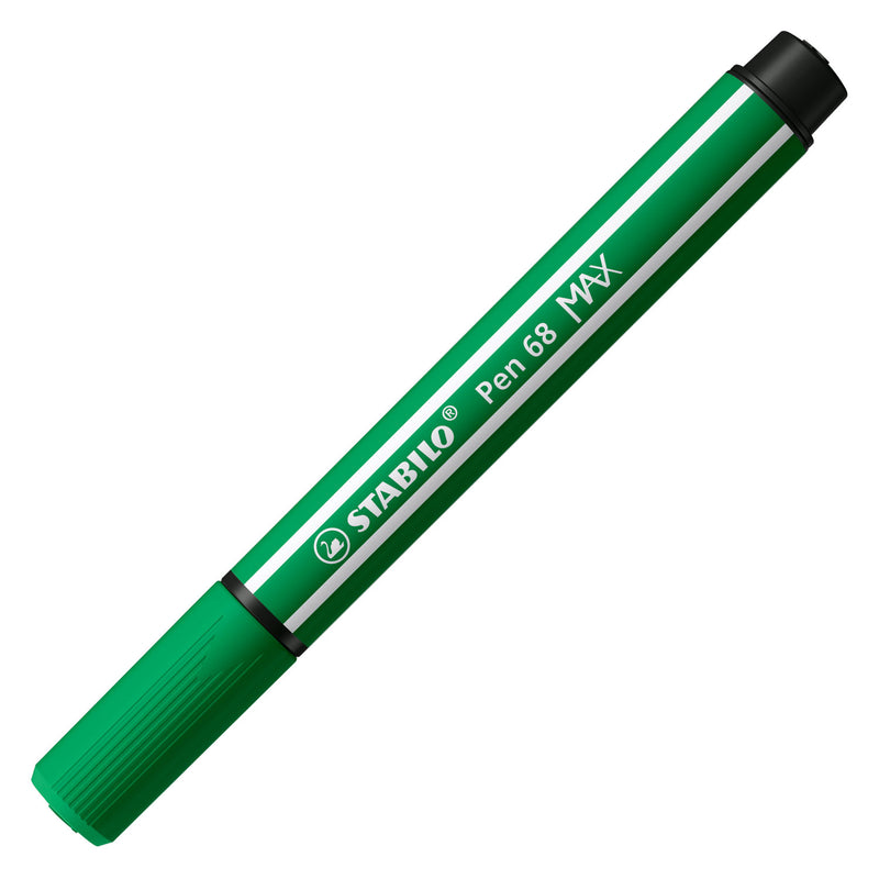 Load image into Gallery viewer, Stabilo pen 68 max - viltstift met dikke beitelpunt - smaragdgroen
