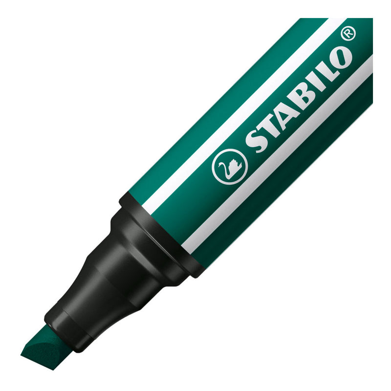 Load image into Gallery viewer, Stabilo pen 68 max - viltstift met dikke beitelpunt - turquoisegroen
