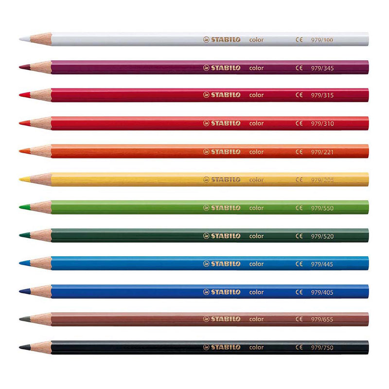 Load image into Gallery viewer, Stabilo color - kleurpotloden arty 12 stuks
