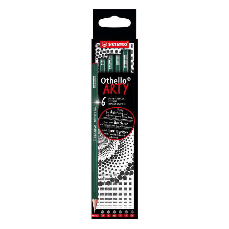 Load image into Gallery viewer, Stabilo othello arty potloten - 6dlg.
