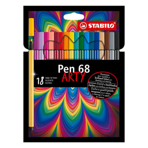 Stabilo pen 68 arty viltstiften - 18dlg.