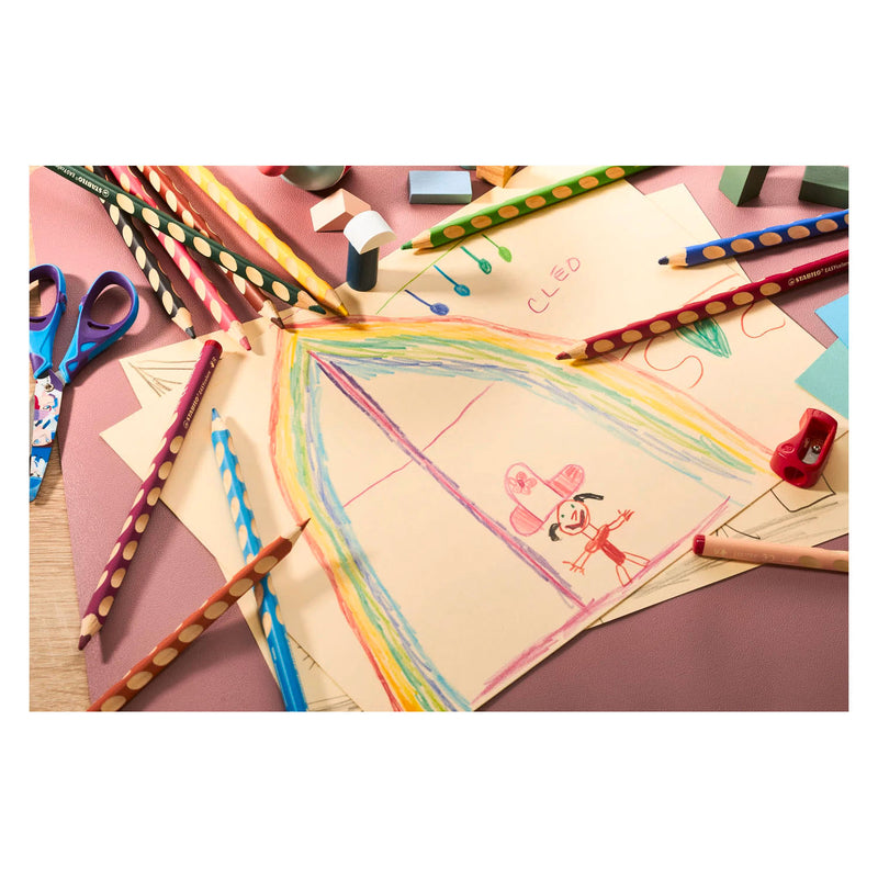 Load image into Gallery viewer, Stabilo easycolors linkshandige kleurpotloden - 24dlg.
