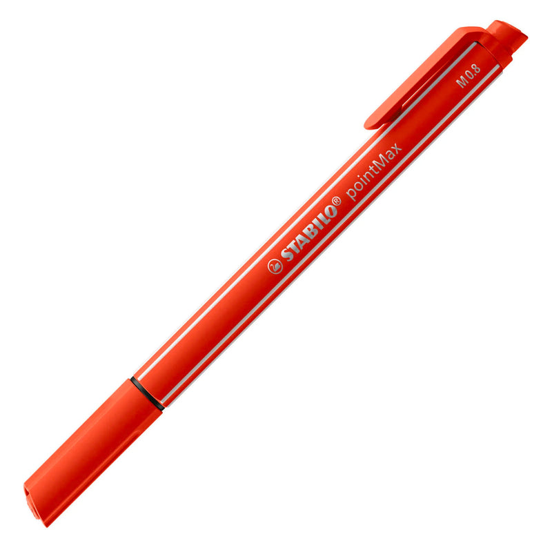 Load image into Gallery viewer, Stabilo pointmax fineliners - ultramarijn, zwart, karmijnrood, groen
