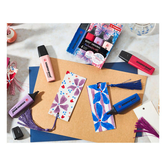 Stabilo boss wildflower markeerstift - ultramarijn