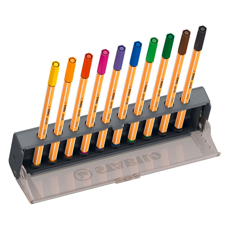 Load image into Gallery viewer, Stabilo point 88 click set fineliners - 10dlg.

