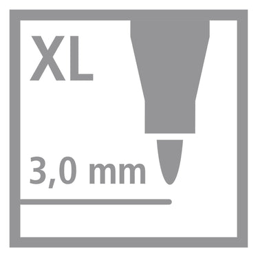 Stabilo power max viltstiften xl - 140dlg.