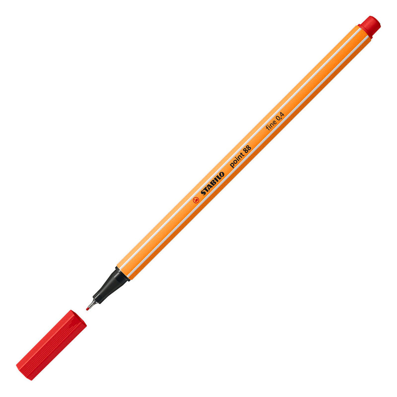 Load image into Gallery viewer, Stabilo point 88 fineliners blauw rood zwart - 3dlg.
