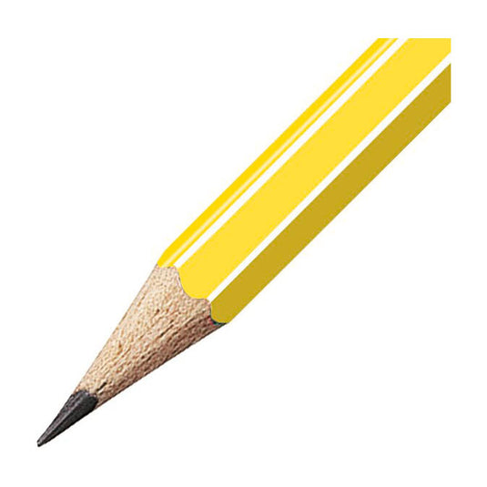 Stabilo pencil 160 hb grafietpotloden met gumtip - 6dlg.