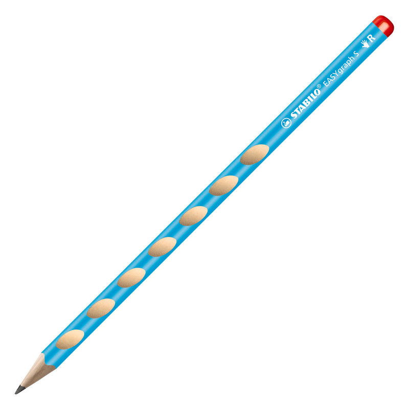 Load image into Gallery viewer, Stabilo easygraph s hb rechtshandige grafietpotloden licht blauw - 2st.

