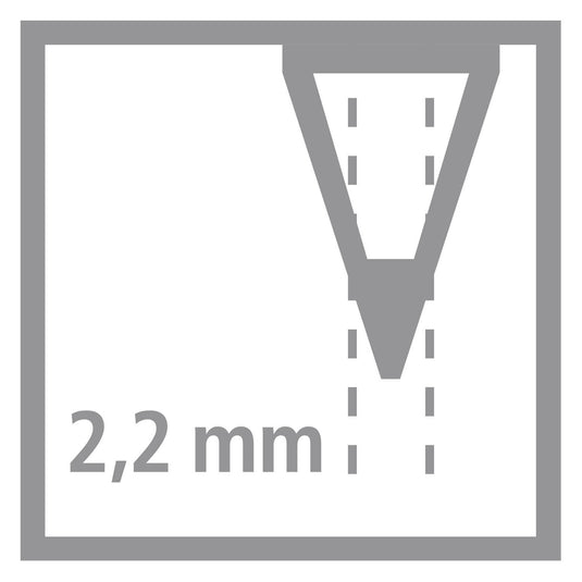 Stabilo easygraph s hb rechtshandige grafietpotloden licht blauw - 2st.