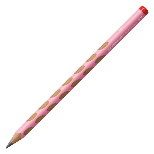 Stabilo easygraph pastel hb rechtshandige grafietpotloden groen roze - 2dlg.