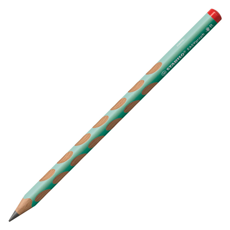 Load image into Gallery viewer, Stabilo easygraph pastel hb rechtshandige grafietpotloden groen roze - 2dlg.
