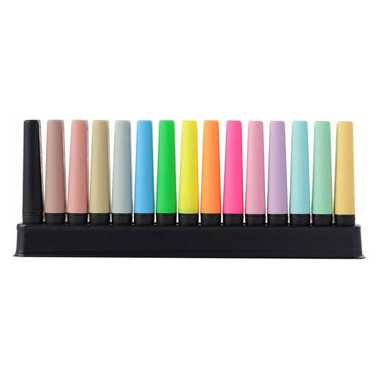 Stabilo boss original pastel naturecolors markeerstiften bureau set - 15dlg.
