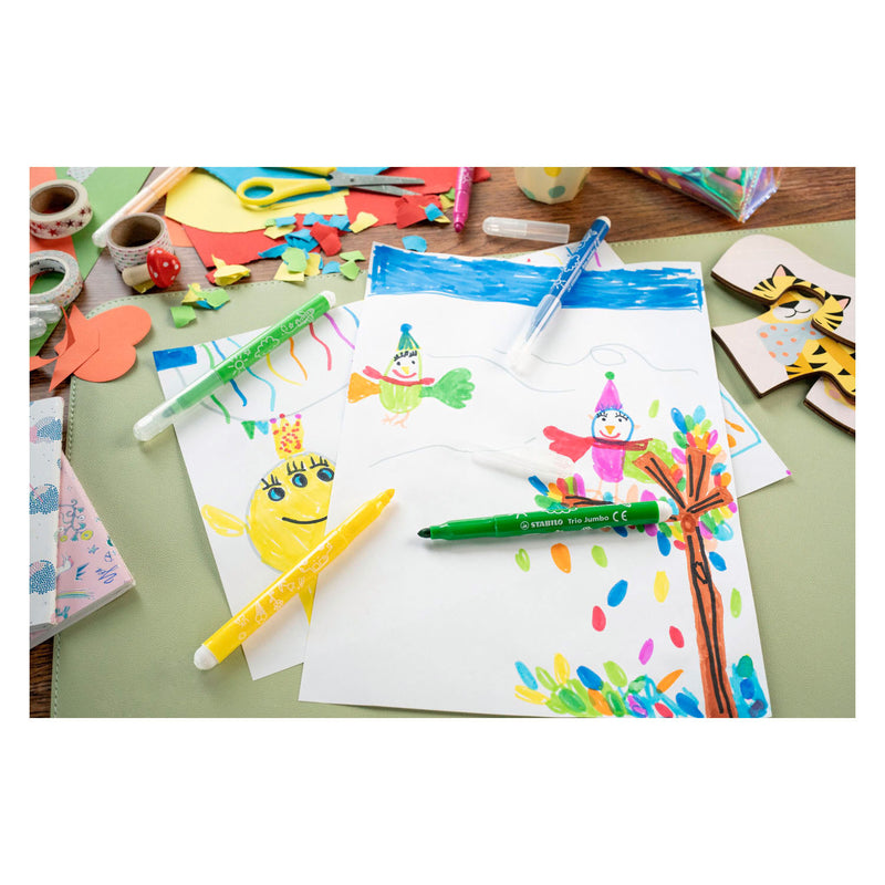 Load image into Gallery viewer, Stabilo trio jumbo schoolverpakking vilstiften - 48dlg.
