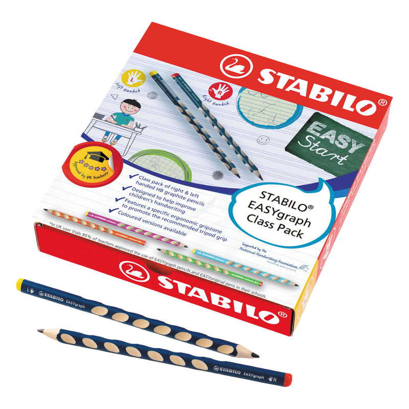 Load image into Gallery viewer, Stabilo easygraph schoolverpakking grafietpotloden - 48st.

