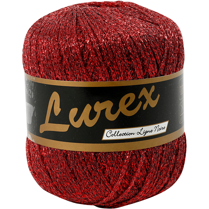 Load image into Gallery viewer, Creativ company https: www.cchobby.nl lurex-glitter-garen-l-160-m-rood-25-gr-1-bol
