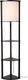 Lucide menno - vloerlamp - 1xe27 - zwart - japandi