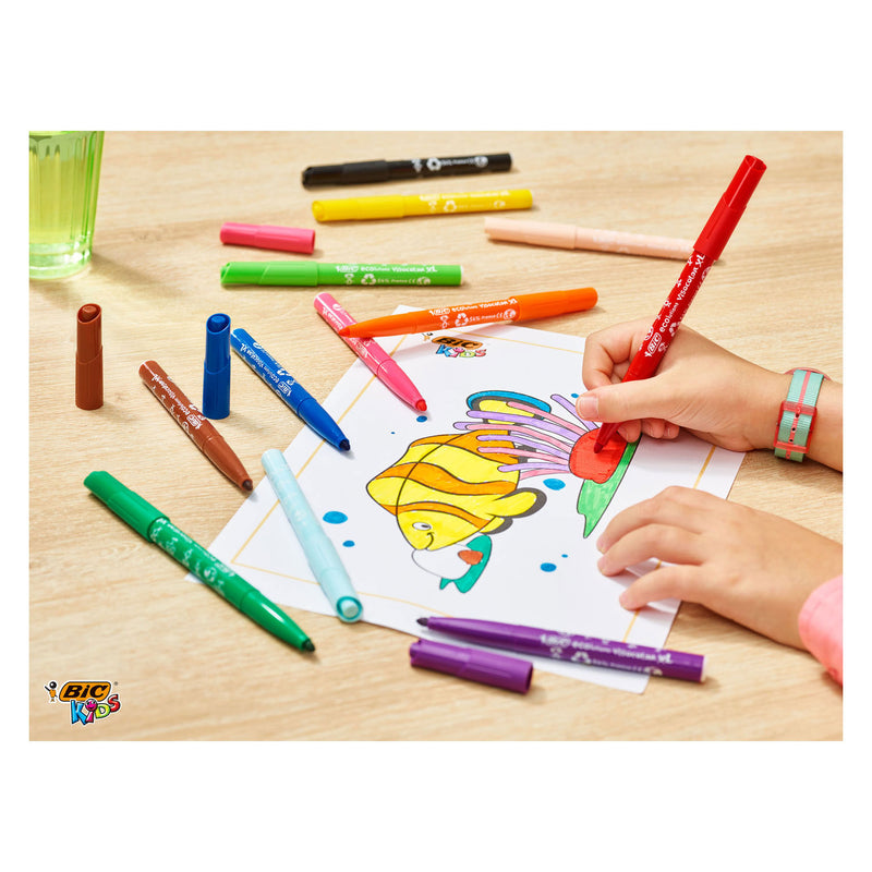 Load image into Gallery viewer, Bic kids visacolor xl rood-bruin
