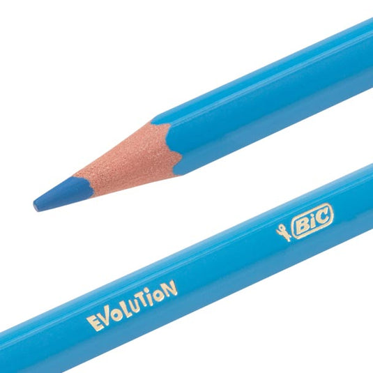 Bic kleurpotloden ecolutions evolution kunsthars assorti 12 stuks