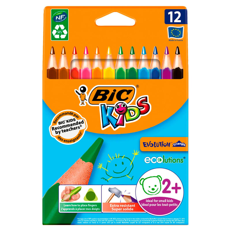 Load image into Gallery viewer, Bic kids ecolutions evolution triangle, 12st.
