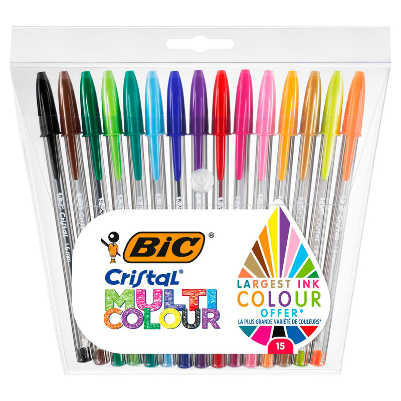 Load image into Gallery viewer, Bic cristal balpennen, 15st.
