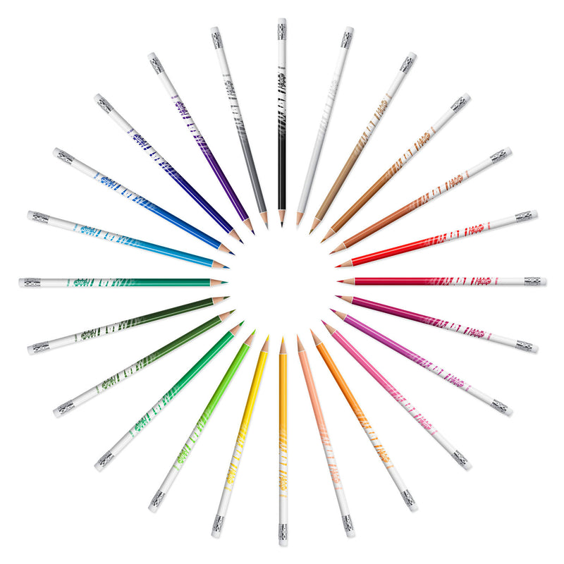 Load image into Gallery viewer, Bic kids evolution uitgumbare kleurpotloden, 24st.
