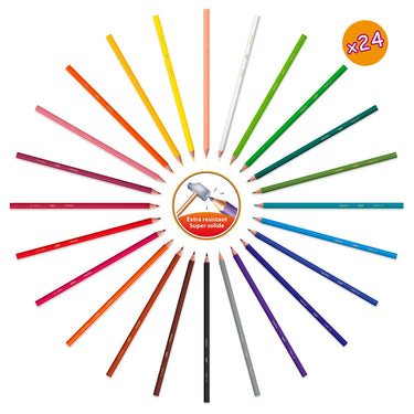 Bic kids kleurkoffer met stickers