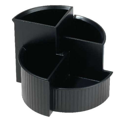 Pennenbakje helit linear zwart polystyreen