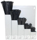 Dresselhaus assortiment kabelbinders cable harness wall shelf black 5-fold,car