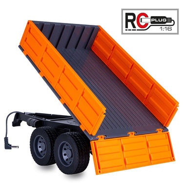 Jamara aanhangwagen met kiep functie voor remote control tractor 1:16