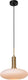 Lucide singala - hanglamp - ø 30 cm - 1xe27 - mat goud messing