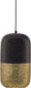 Woood tirsa hanglamp - metaal - zwart brass - 36x20x20