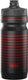 Bbb cycling autotank bidon racefiets - inhoud 550 ml - drinkbus fiets met autoclose ventiel - zwart rood gestreept - bwb-11