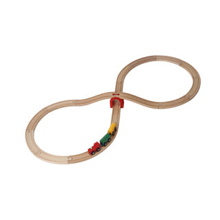 Treinbaan hout 20-delig