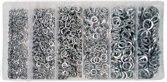 Sw stahl assortiment veerringen s8053 sort. spring washers sw steel