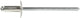 Gesipa blindniete aluminum blind rivets 5x2 big head