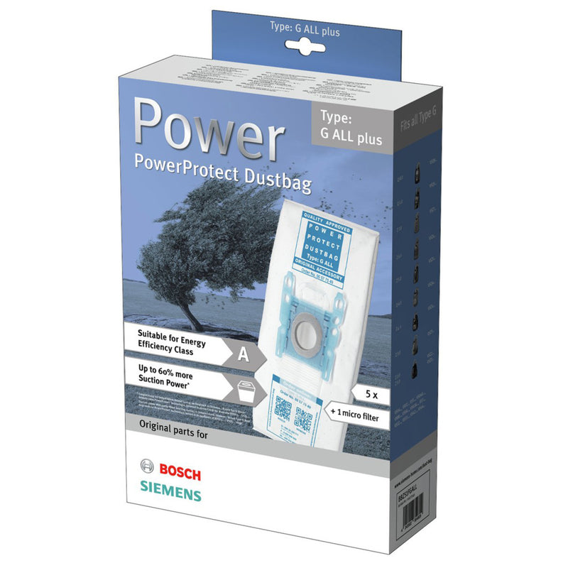 Load image into Gallery viewer, Bosch Siemens SIEMENS BBZ51FGALL Stofzuigerzak Type G PowerProtect Stofzak
