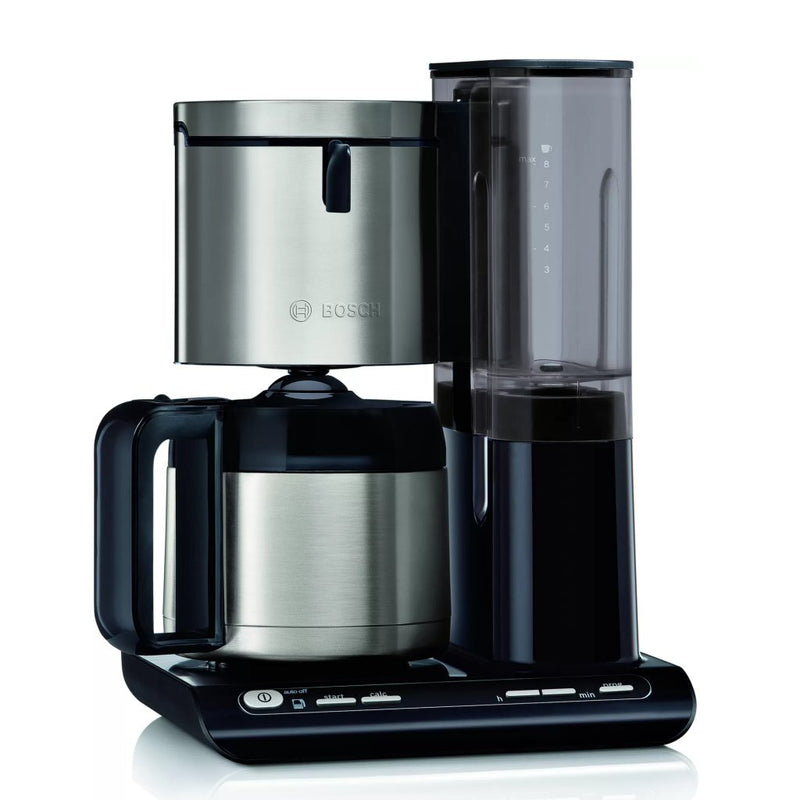 Load image into Gallery viewer, Bosch tka8a683 styline koffiezetapparaat + thermoskan rvs zwart
