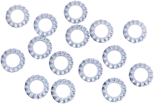 Dresselhaus tandveering fan disks form a din 6798, d=8mm, 15 pcs.