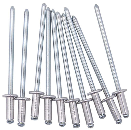 Dresselhaus blindniete blind rivets 3.0 x 8.0mm aluminum steel, flat head
