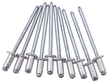 Dresselhaus blindniete blind rivets 4.0 x 8.0mm aluminum steel, flat head