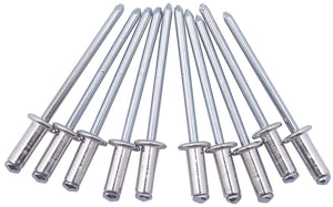 Dresselhaus blindklinknagel blind rivets 4.0 x 10.0mm aluminum steel, flat head