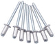 Dresselhaus blindniete blind rivets 4.8 x 10.0mm aluminum steel, flat head