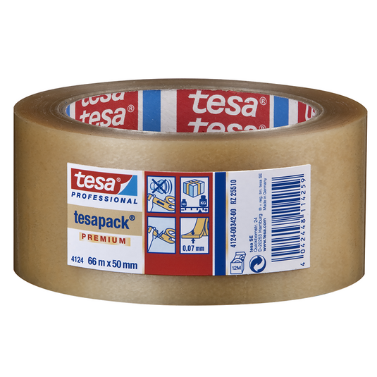Tesa professional 1064745 - tesa pack pvc transparant | 6 stuks