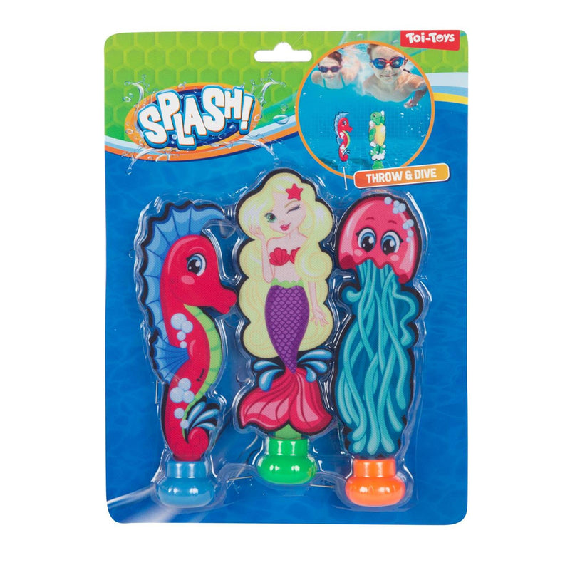 Load image into Gallery viewer, Toi-toys toi toys splash duikvissen sweet sea figures set a 3
