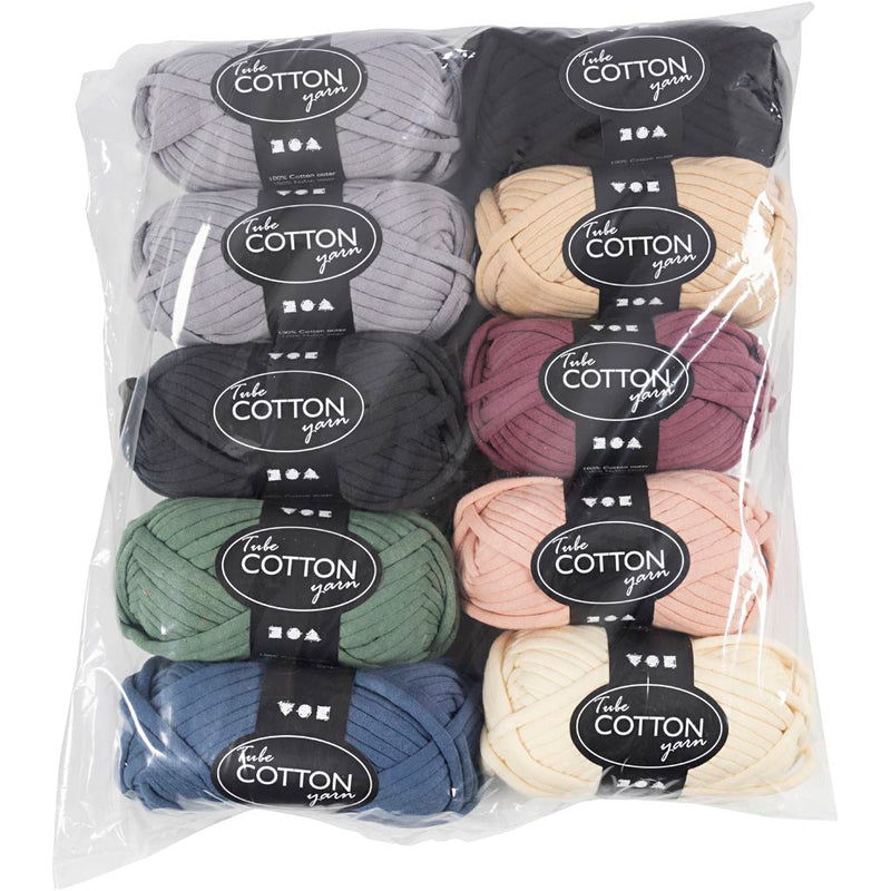 Afbeelding laden in galerijviewer, Https: www.cchobby.nl textielgaren-l-45-m-kleuren-kan-varieren-diverse-kleuren-10x100-gr-1-doos
