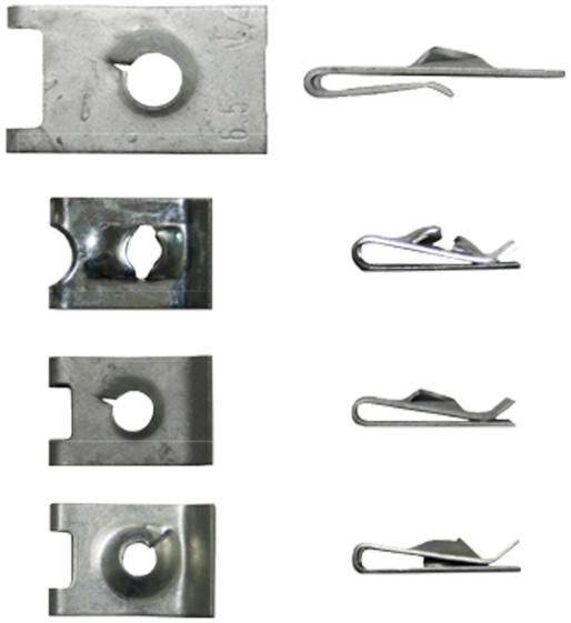 Dresselhaus plaatmoer 4605 speed nuts d=3.5 closed. dresselh. 16.5x11.0mm