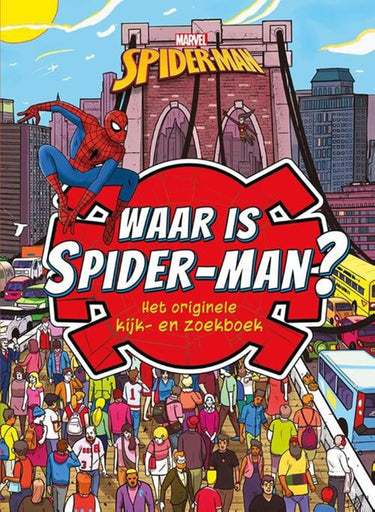 Deltas marvel waar is spider-man? het originele kijk- en zoekboek