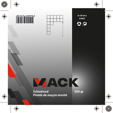Mack 1004615 - schietlood 300gr | 4 stuks