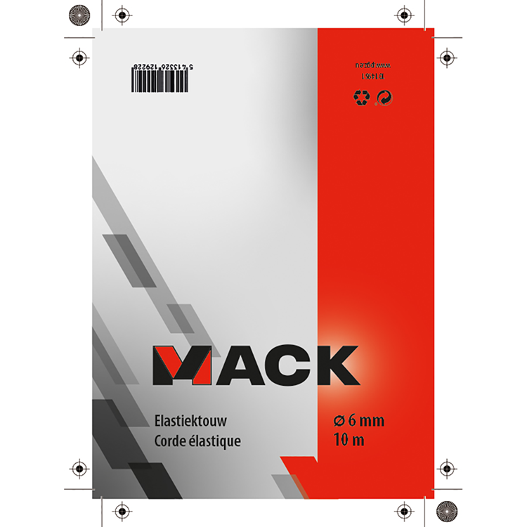 Load image into Gallery viewer, Mack 1014961 - elastiektouw streng 6mm 10m | 5 stuks
